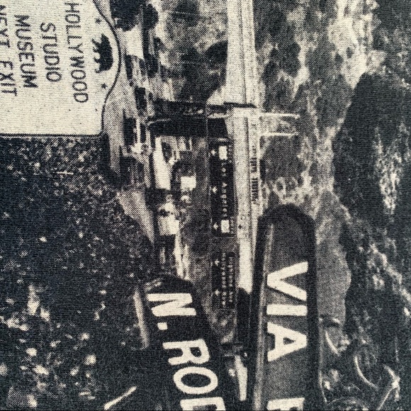 Vintage 1996 Hollywood California All Over Print T-shirt Size XL by Wayne Samuel - Picture 8 of 11